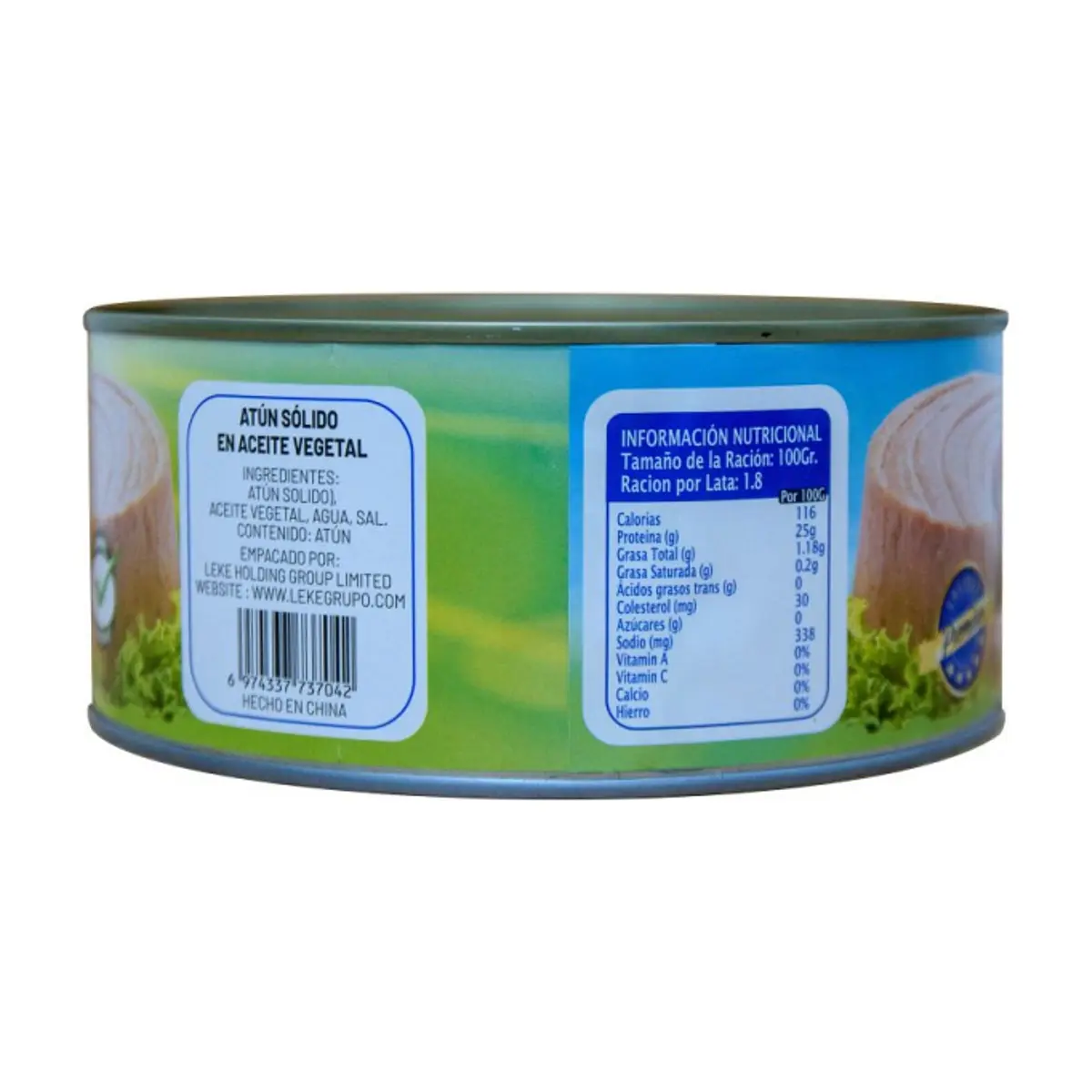 Trozos de atún en aceite vegetal Sabrosísimo (1 kg / 2.2 lb) - Miniatura 2