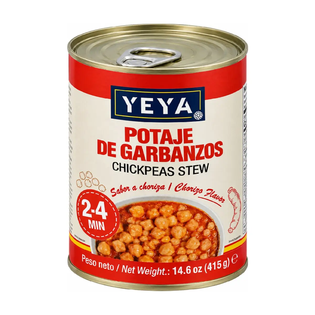 Potaje de garbanzos YEYA (415 g / 14.6 oz)