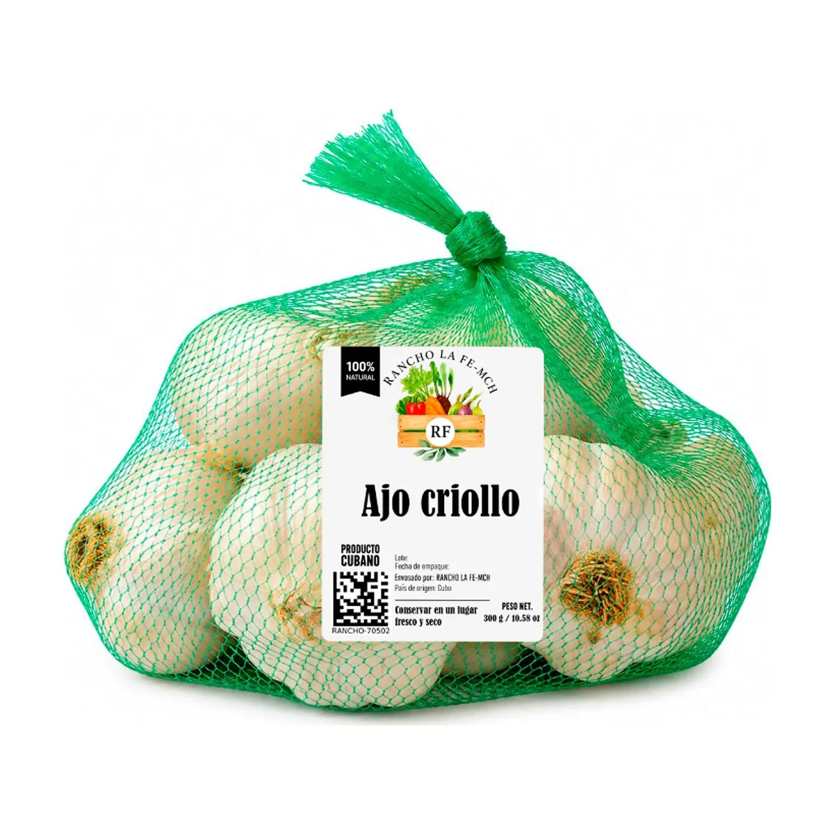 Ajo criollo Rancho La Fe - MCH (300 g / 10.58 oz)