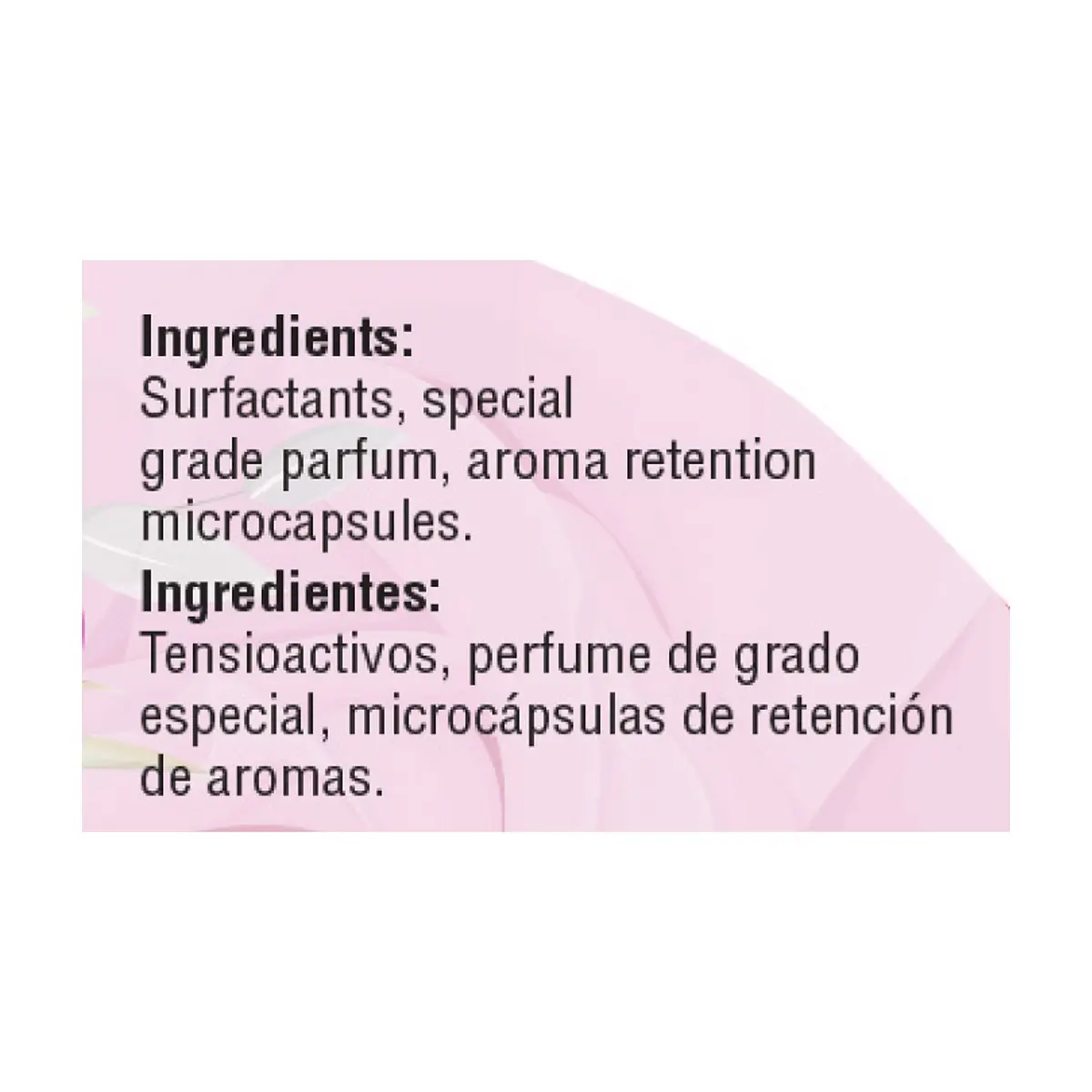 Suavizante para ropa con aroma de rosa YEYA (1 L) - Thumbnail 3