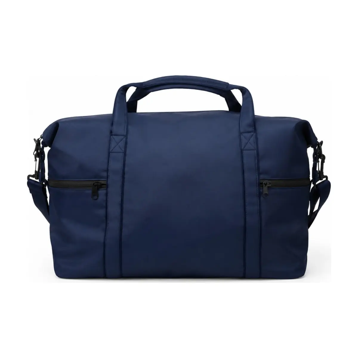 Bolsa de viaje azul marino con bolsillos laterales y asas extraíbles ISABELLA - Thumbnail 3