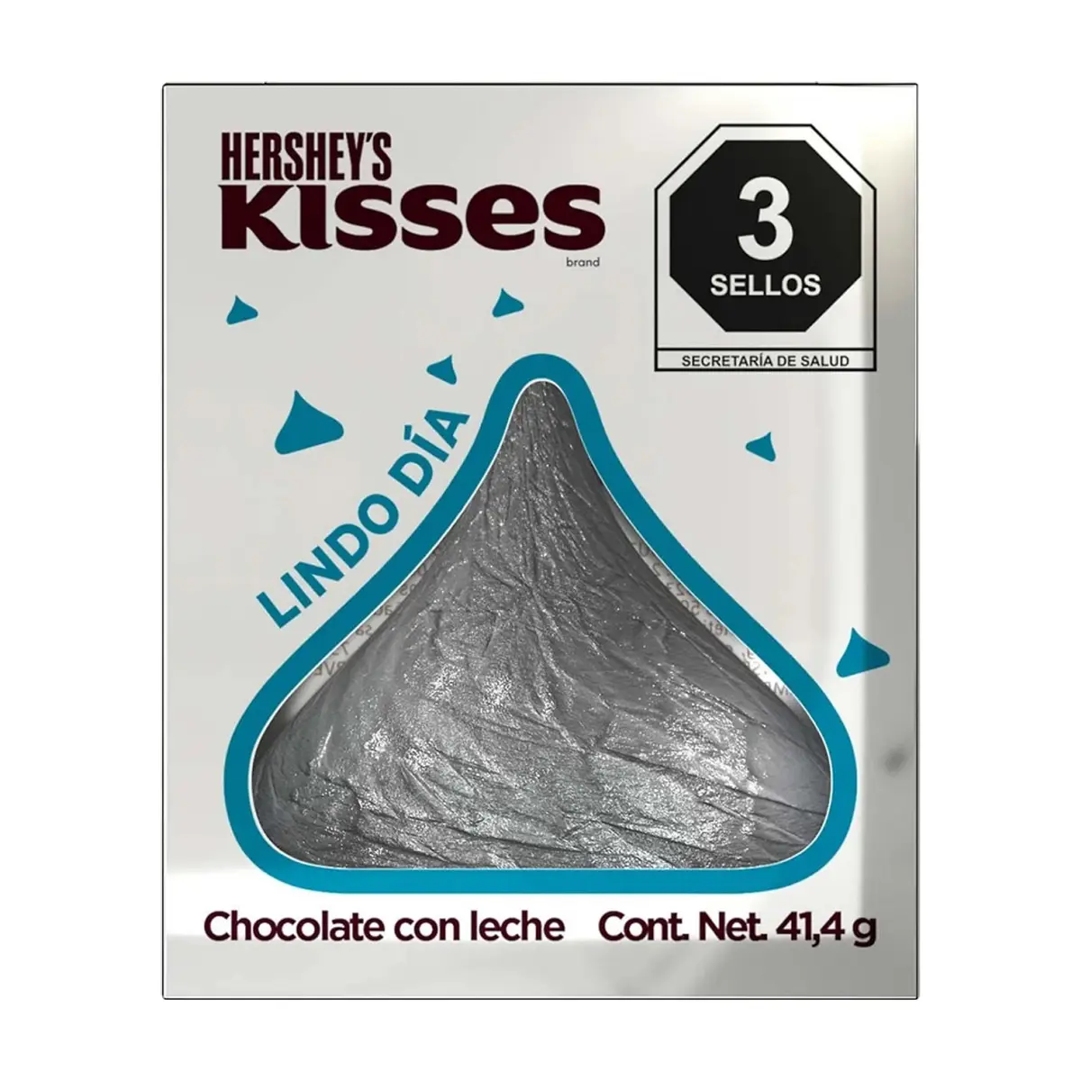 Chocolate con leche kisses Hershey´s (41.4 g / 1.46 oz)