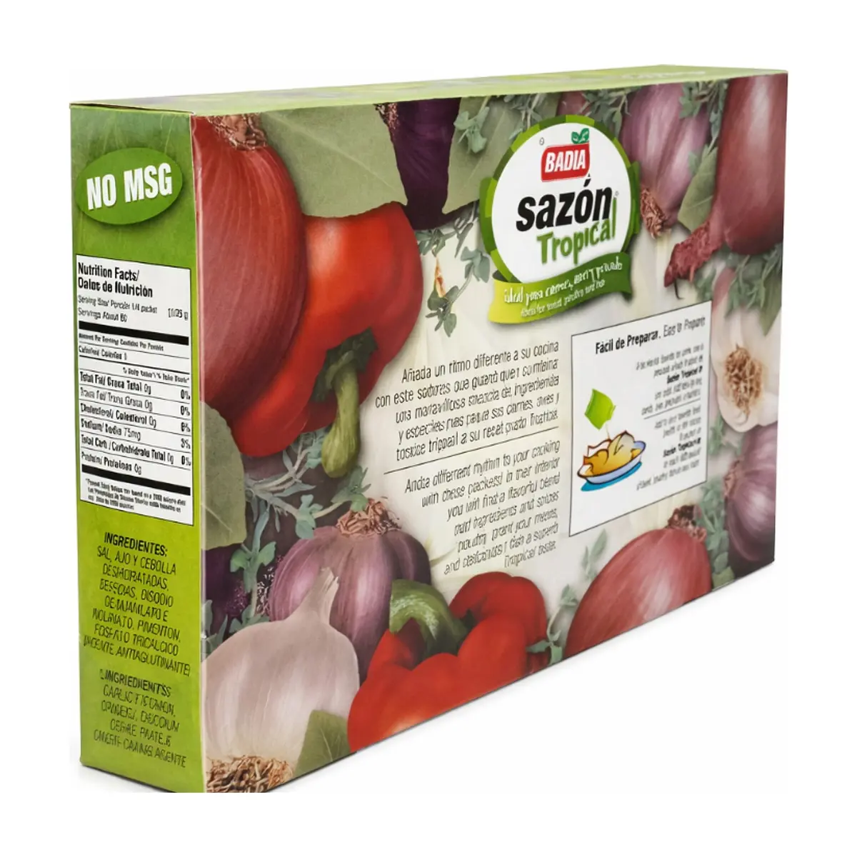 Sazón tropical Badia (20 x 5 g / 3.52 oz) - Miniatura 3