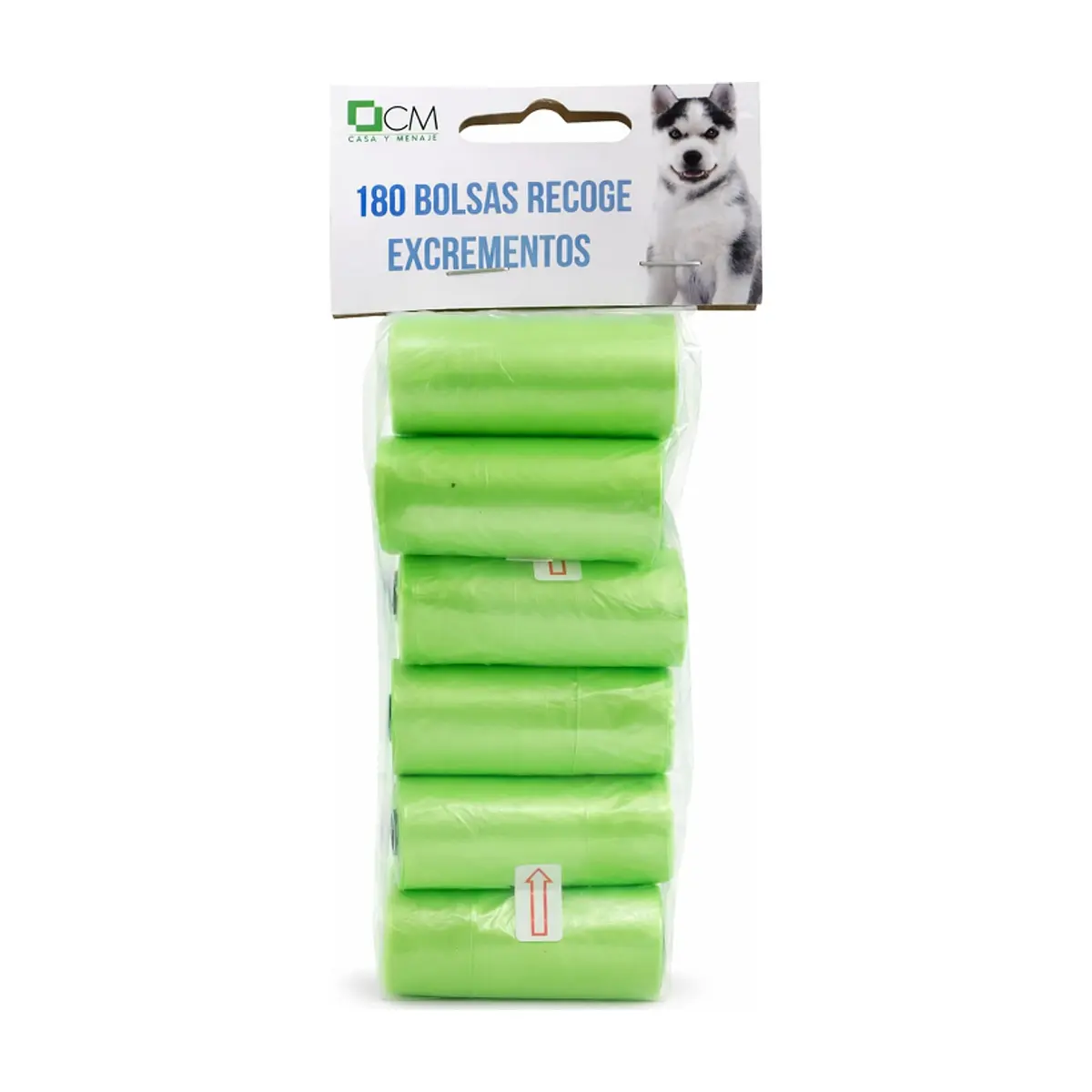 Bolsas recoge excrementos colores surtidos Casa y Menaje (180 U)