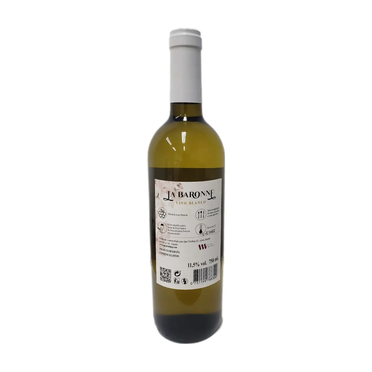 Vino blanco La Baronne (750 ml) - Thumbnail 2