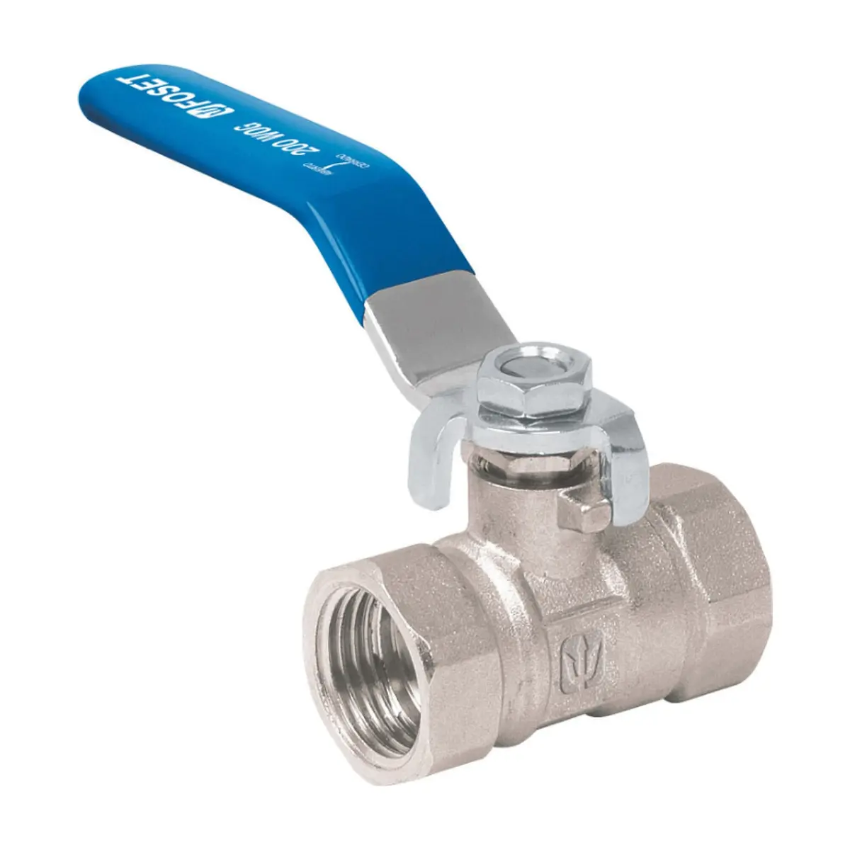 Llave de agua de paso de metal de 1/2 pulgada Foset ESRO-1/2 - Thumbnail 5