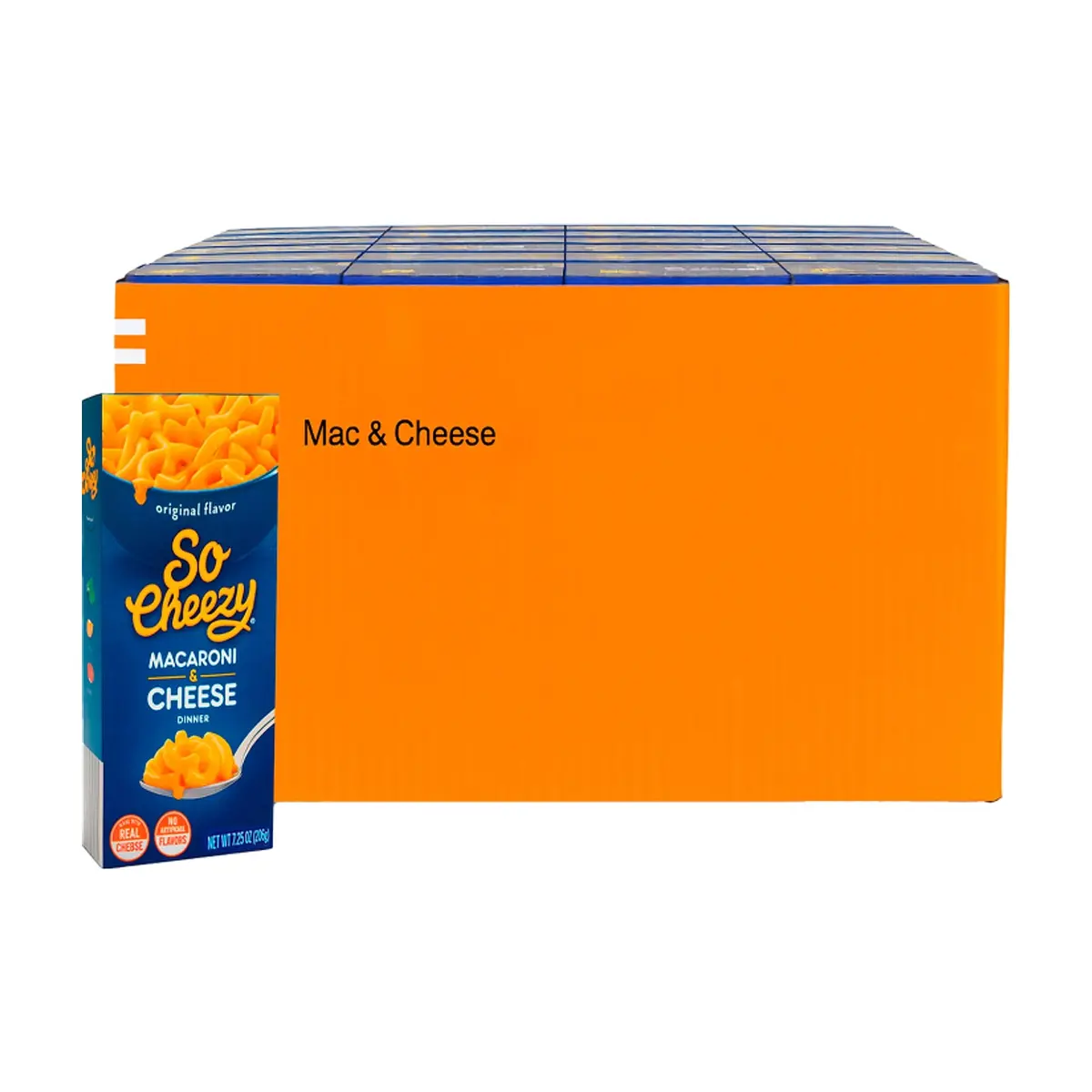 Macarrones con queso So Cheezy (24 x 206 g / 7.25 oz)