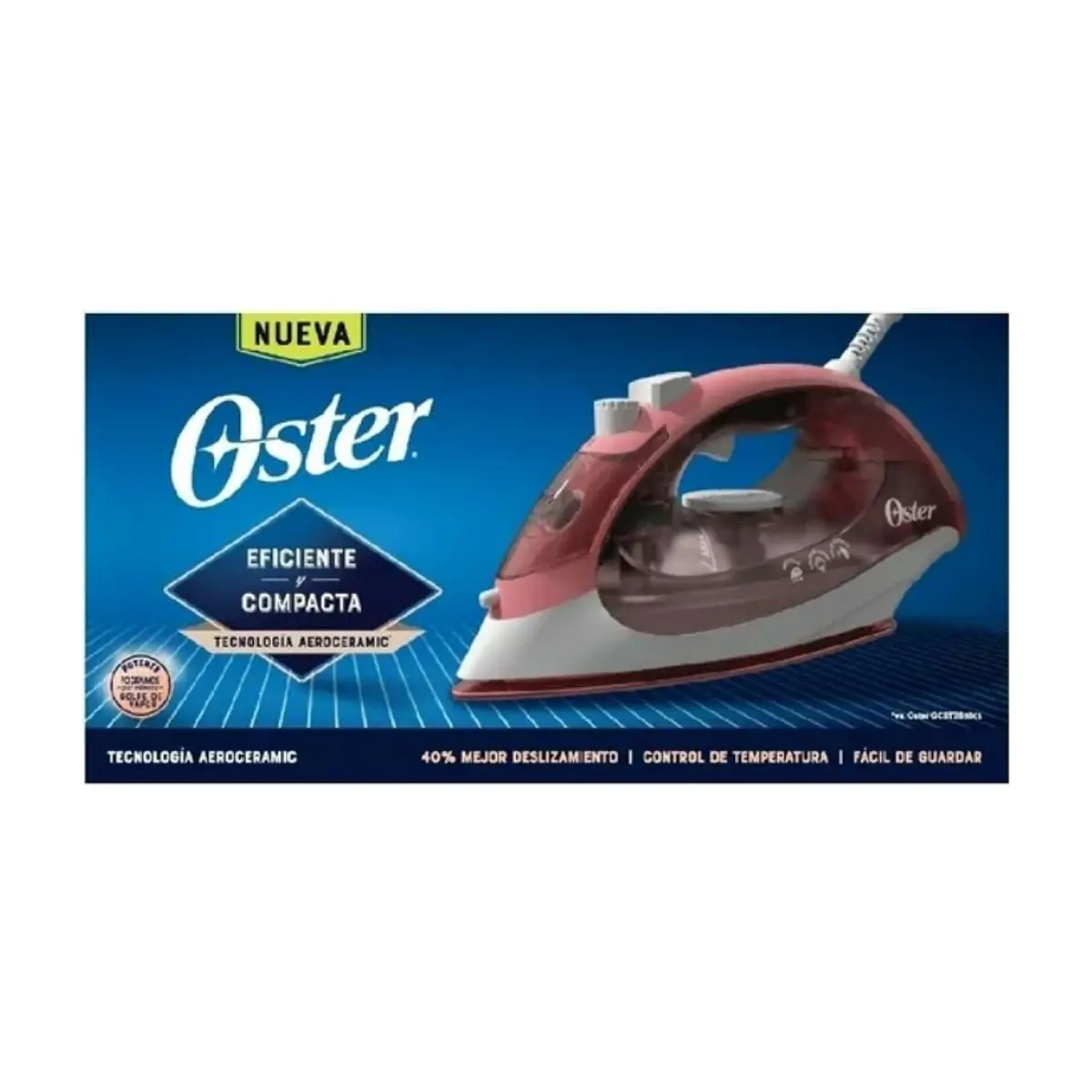 Plancha de vapor color rosa Oster GCSTBS5053 - Thumbnail 4