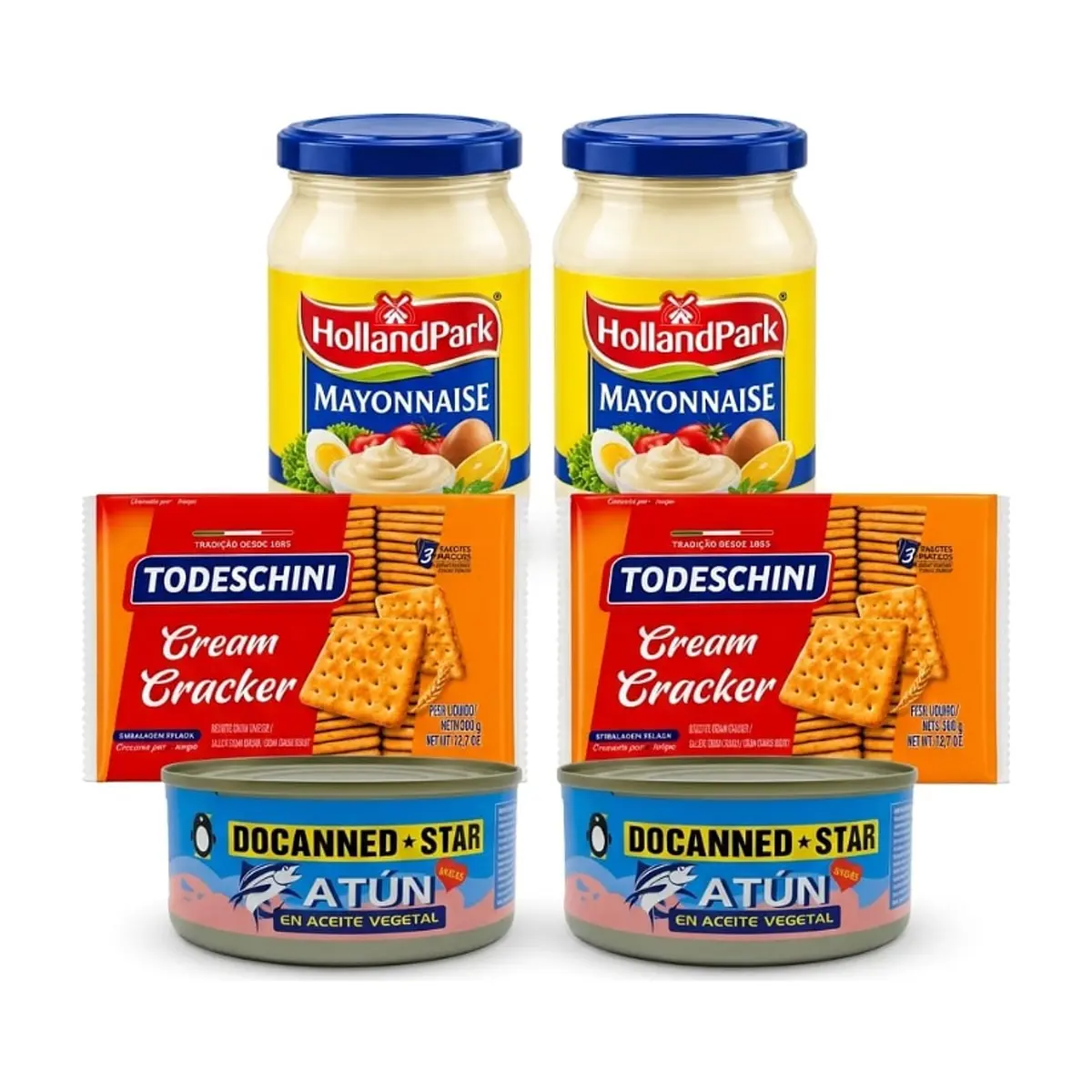 Combo de Mayonesas + Galletas salada + Atún