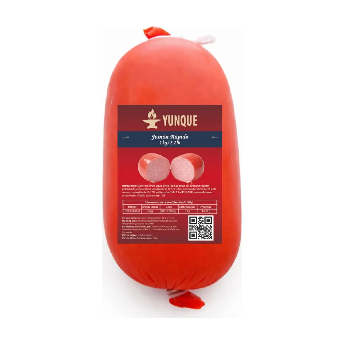Jamón rápido Yunque (1 kg / 2.2 lb) - Thumbnail 2