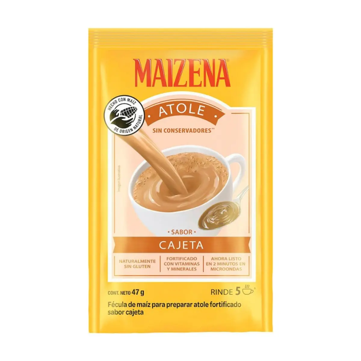 Atole sabor cajeta Maizena (47 g / 1.65 oz) - Thumbnail 7