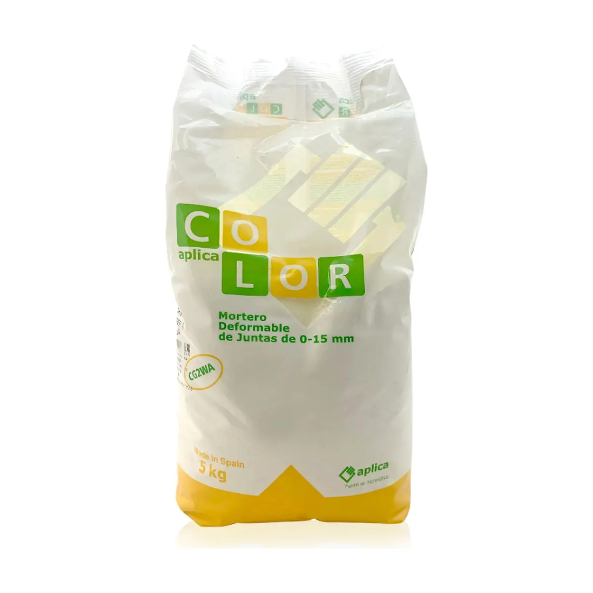 Cemento de cola para juntas color Crema Aplicacolor (5 kg / 11 lb)