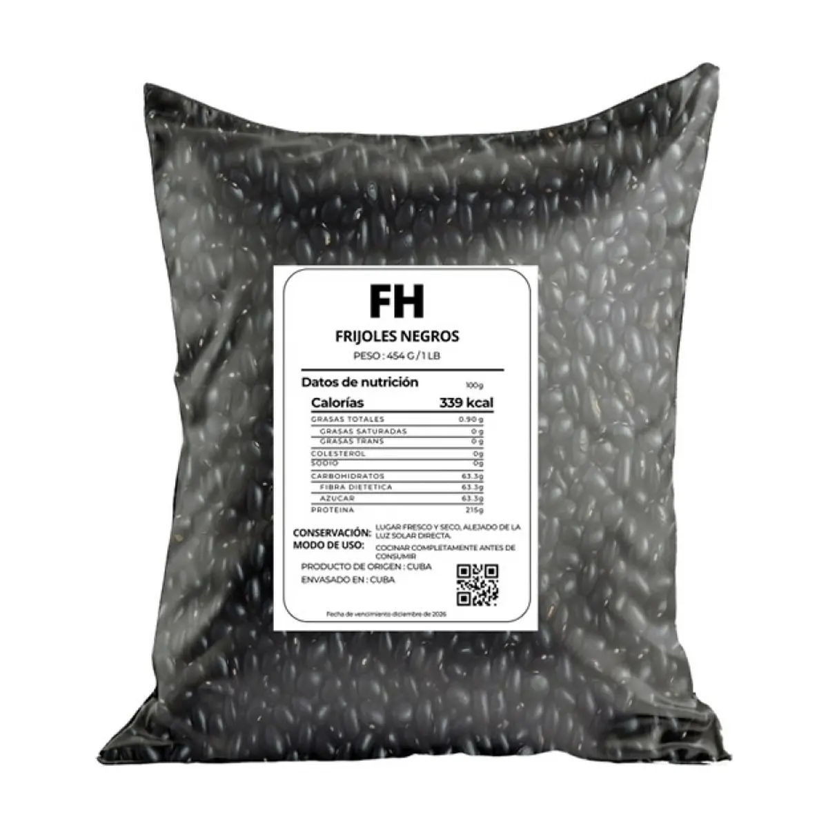 Frijoles Negros (454 g / 1 lb) - Thumbnail 2