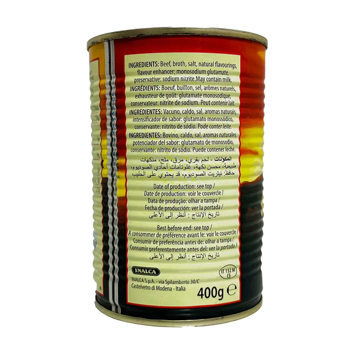 Carne de res enlatada (3 x 400 g / 14.12 oz) - Thumbnail 4