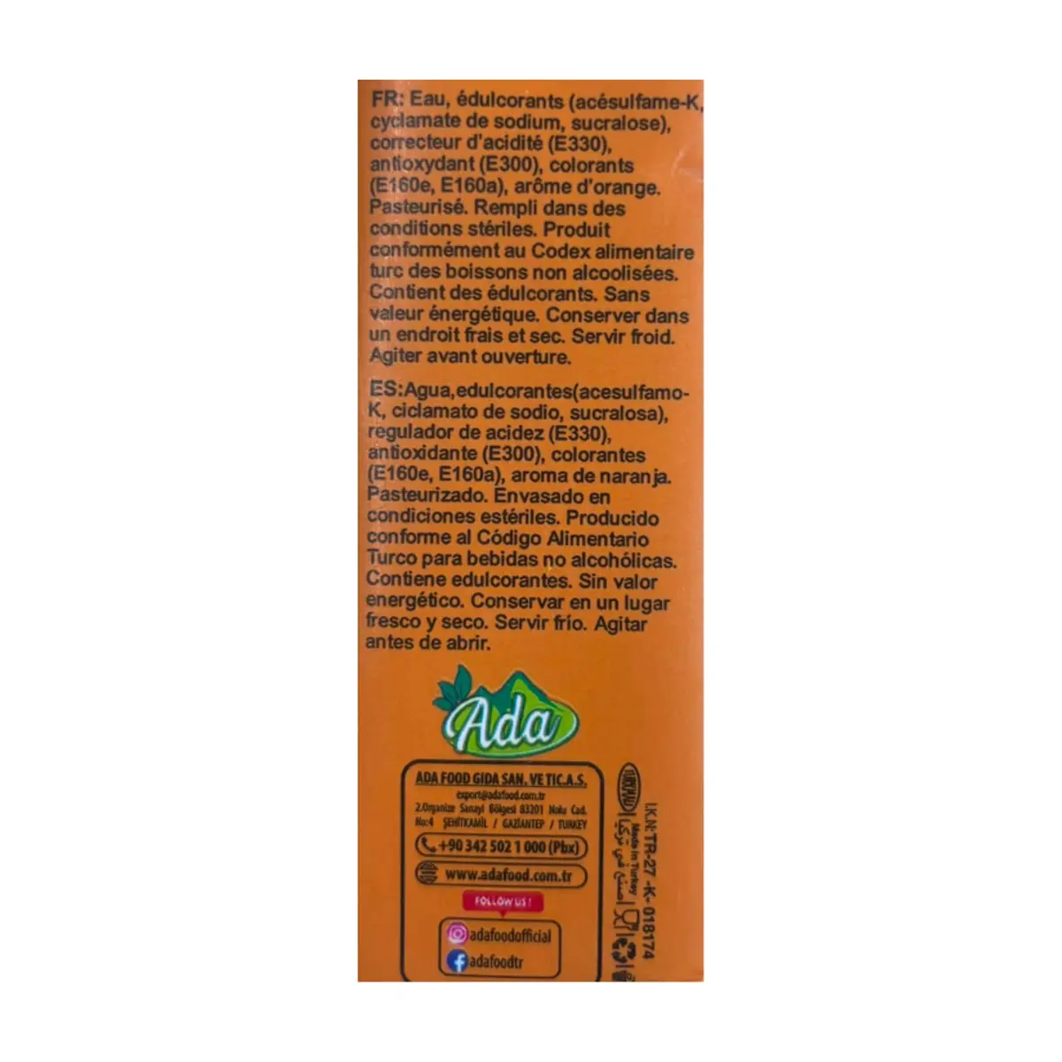 Jugo de naranja Frutigo (200 ml) - Thumbnail 4