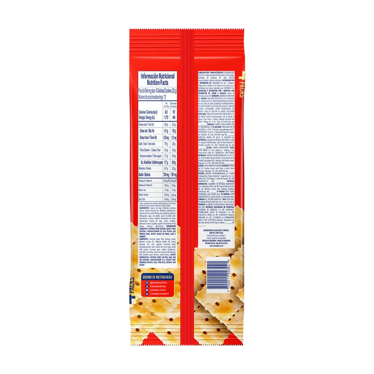 Galletas saladas Crakeñas (300 g / 10.58 oz) - Thumbnail 2