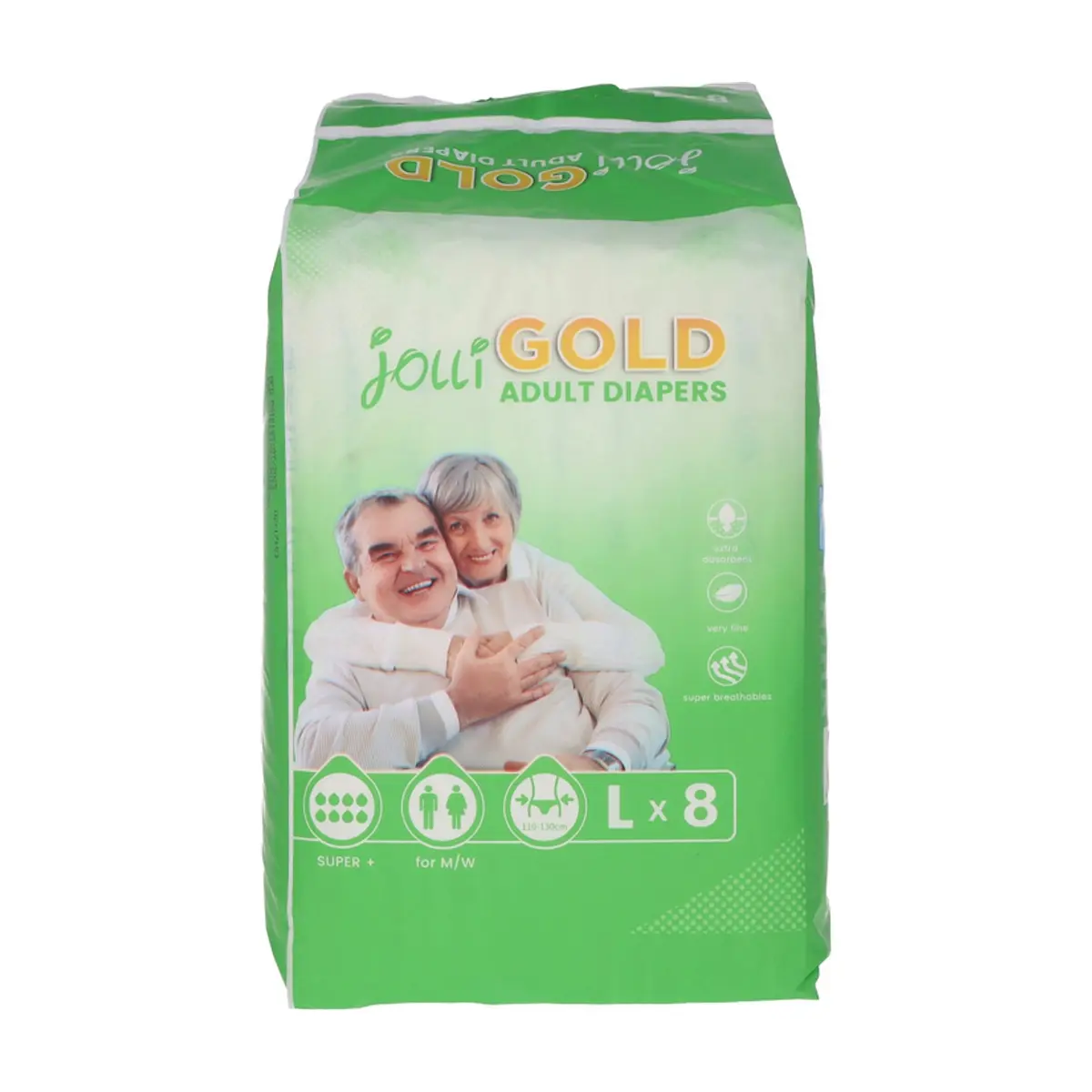 Pañales para adultos talla L Jolli Gold (8 U)
