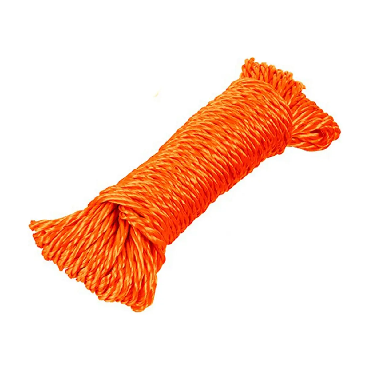 Lazo para tendedero de 15 m de largo color naranja Klintek - Imagen 1