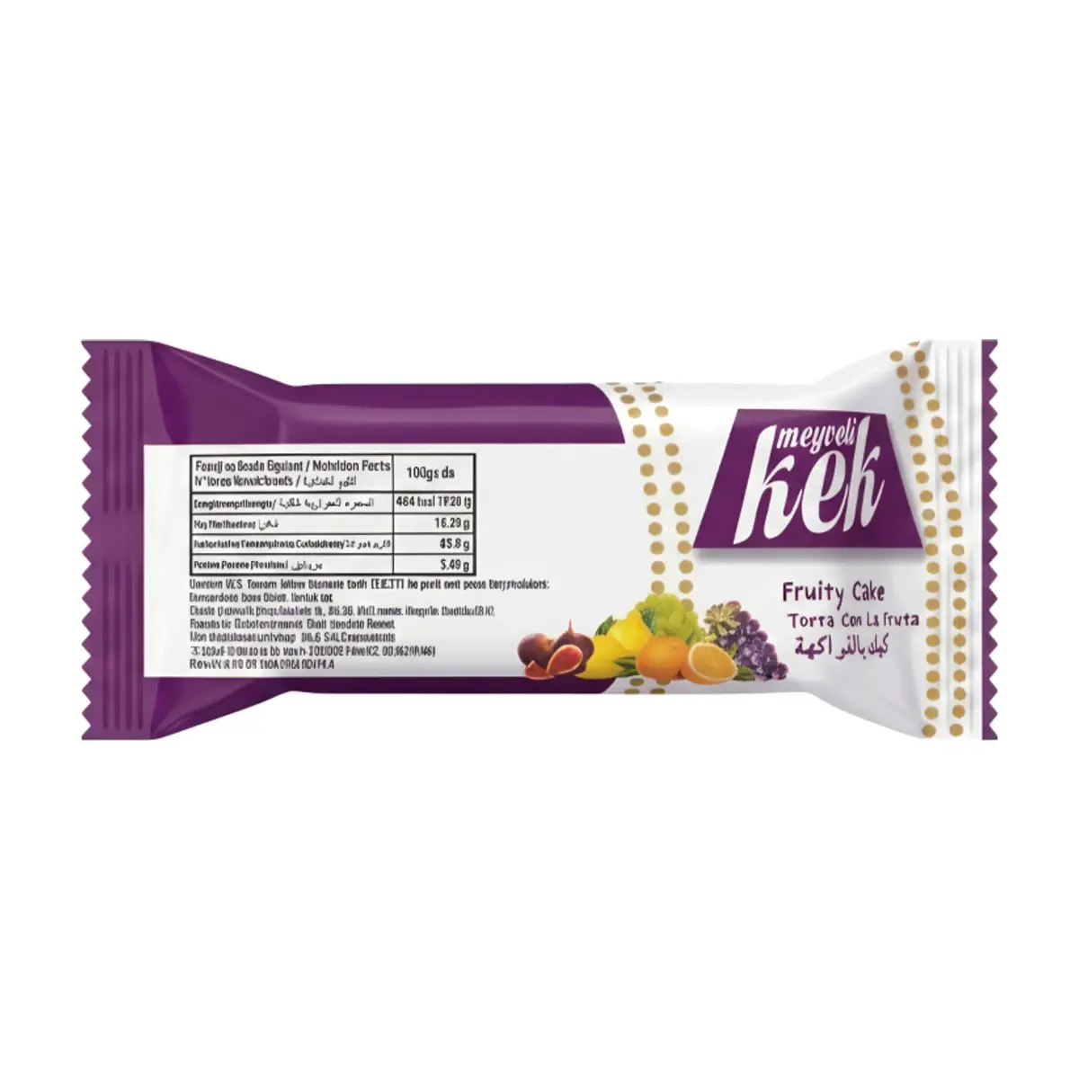 Pastel relleno de frutas Keks ANI (50 g / 1.76 oz) - Miniatura 2