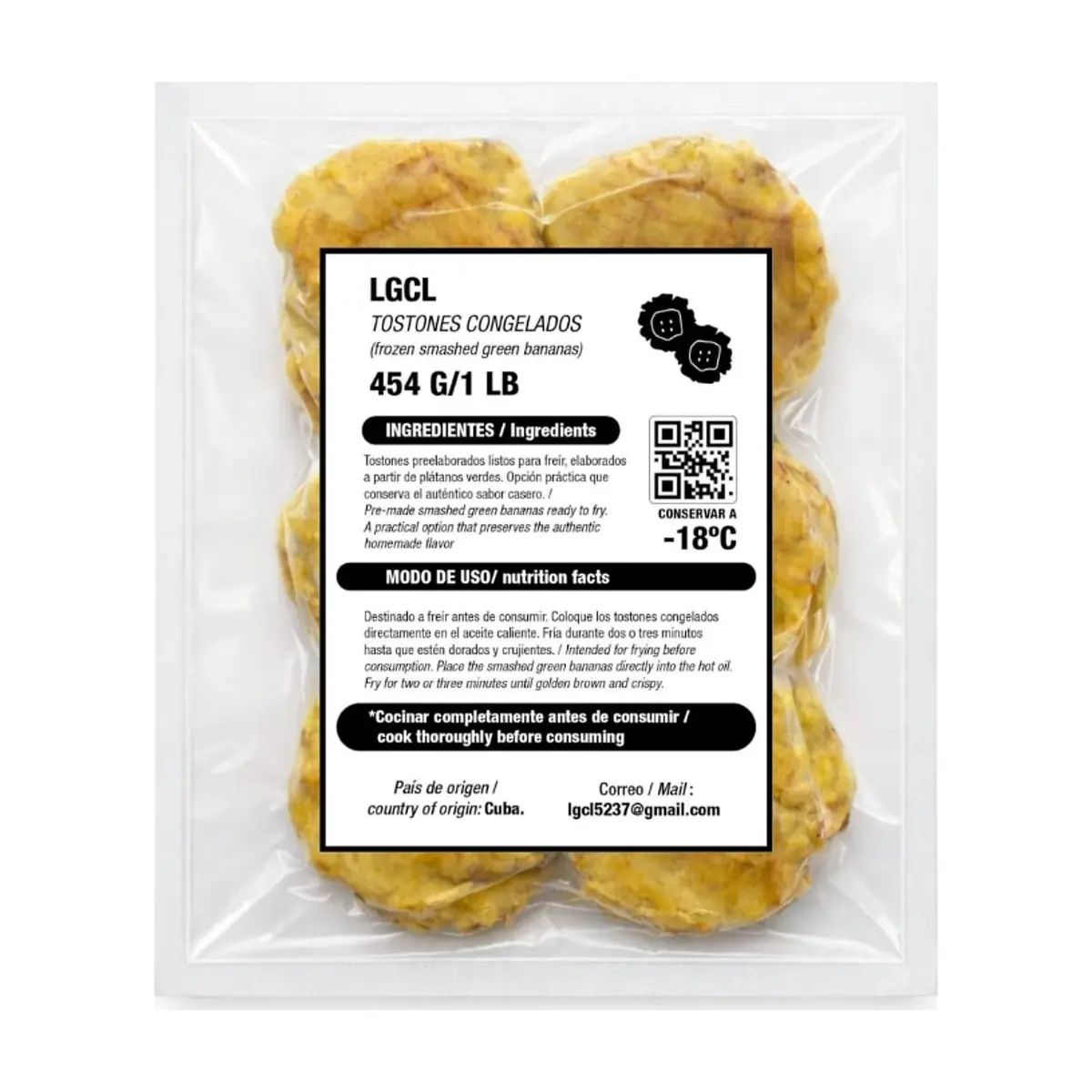 Tostones congelados LGCL (454 g / 1 lb) - Thumbnail 2