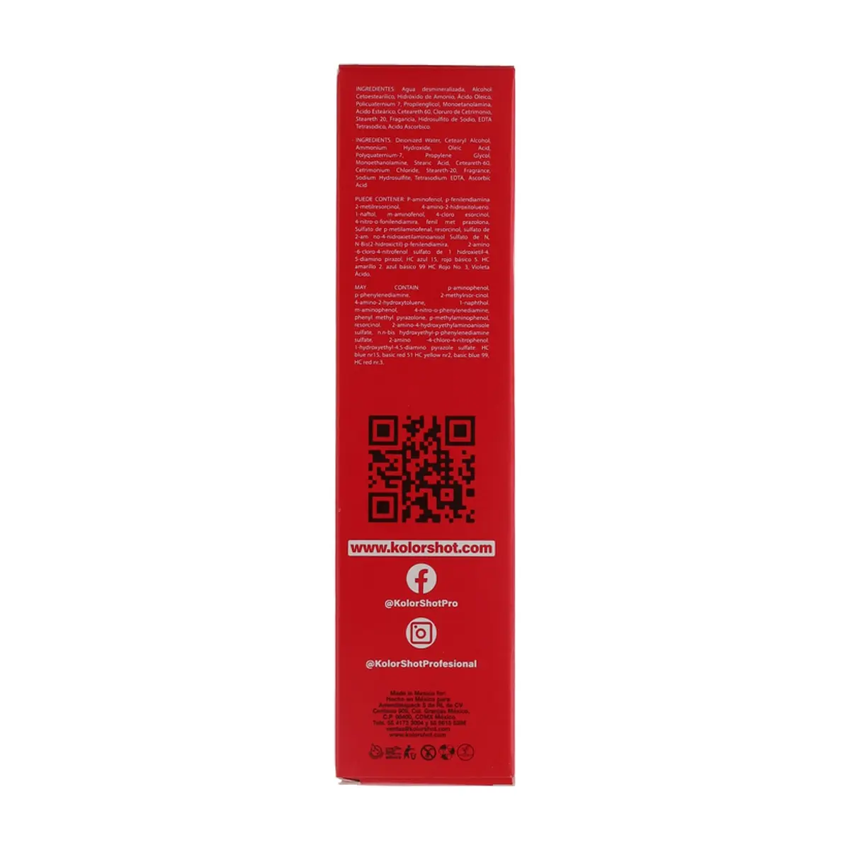 Tinte en crema rubio claro cobrizo dorado 8.43 Kolor Shot (90 g / 3.17 oz) - Miniatura 4