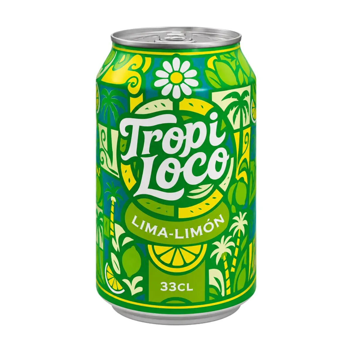Refresco gaseado de lima-limón Tropi Loco (330 ml) - Miniatura 1