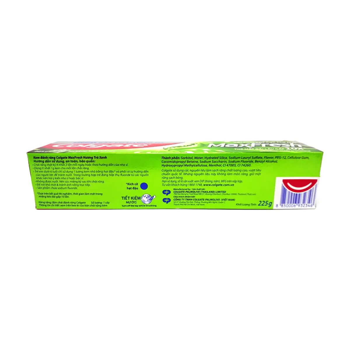 Cepillo de dientes para adultos + Pasta dental sabor té verde Max Fresh Colgate (225 g / 7.93 oz) - Thumbnail 2