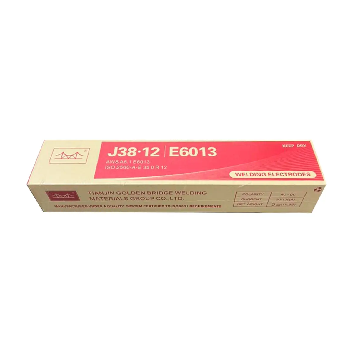 Electrodos de soldadura Golden Bridge E6013 (20 kg / 44 lb) - Thumbnail 3