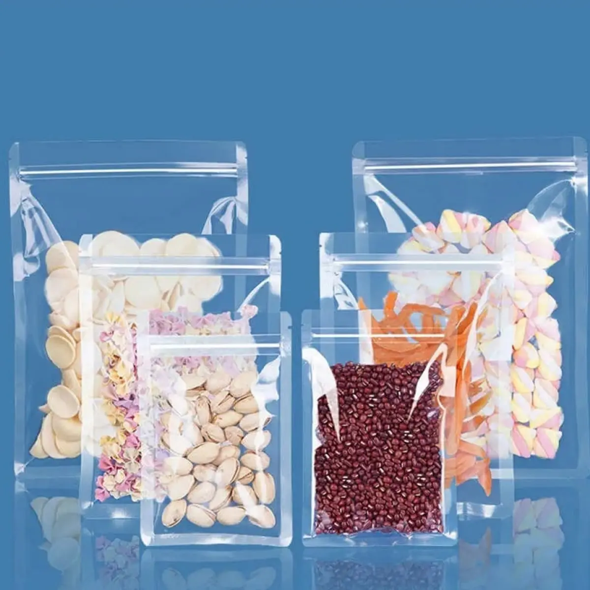 Bolsa plástica con cierre dentado Smart Choice (5 U) - Thumbnail 2