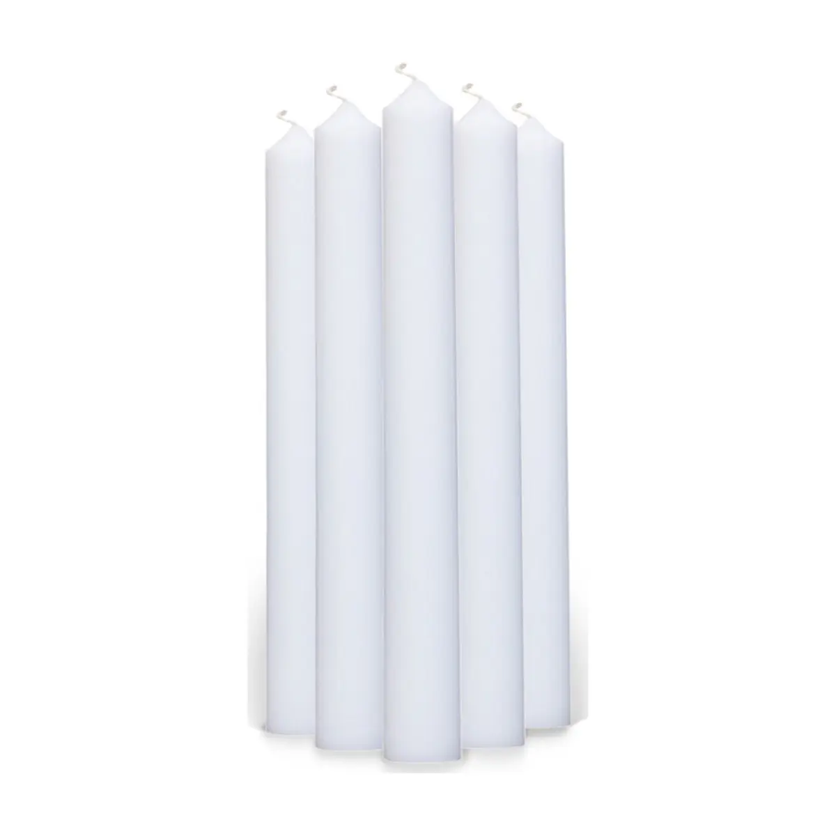Vela blanca artesanal Cosecha Real (5 U)