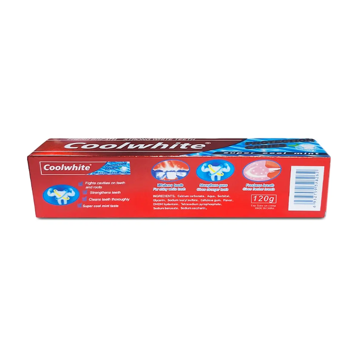 Pasta dental mentolada Coolwhite (2 x 120 g / 4.23 oz) - Thumbnail 3