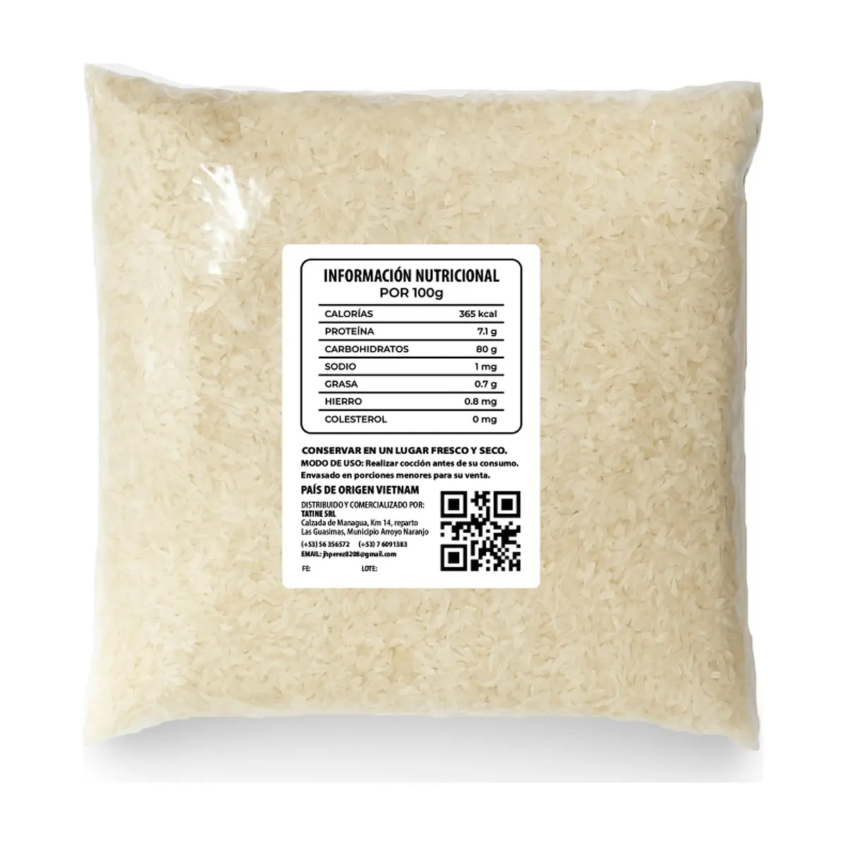 Arroz de grano largo Campo Vivo (3 x 4.54 kg / 10 lb) - Thumbnail 3