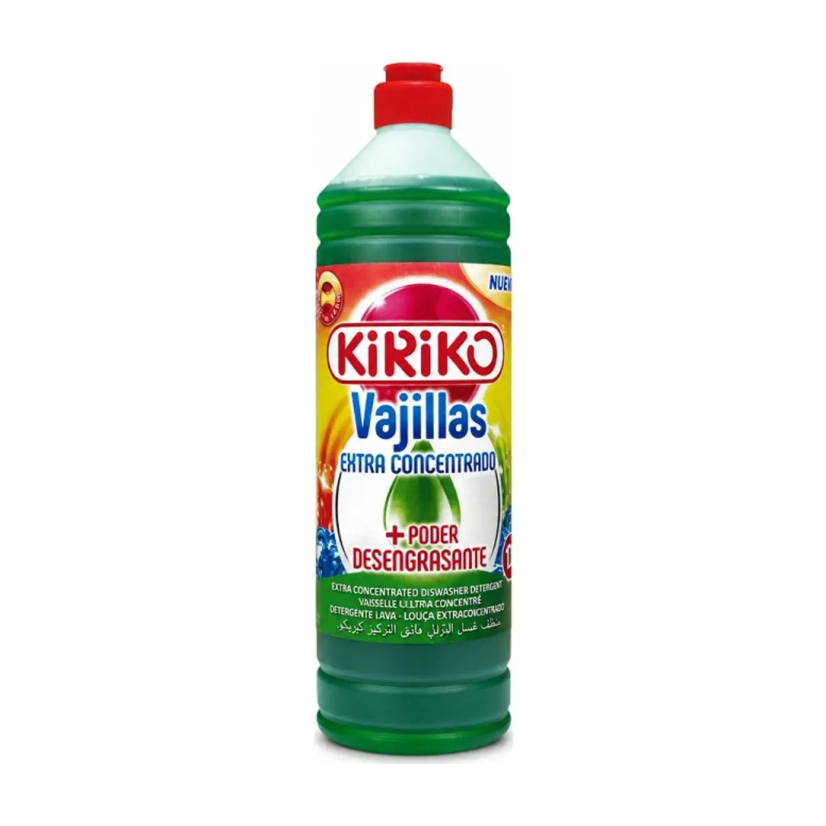 Lavavajilla Extraconcentrado (1000 ml) KIRIKO