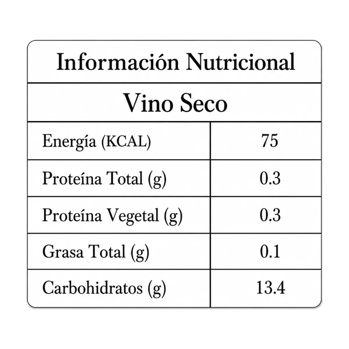 Vino Seco MCH (1 L) - Thumbnail 3