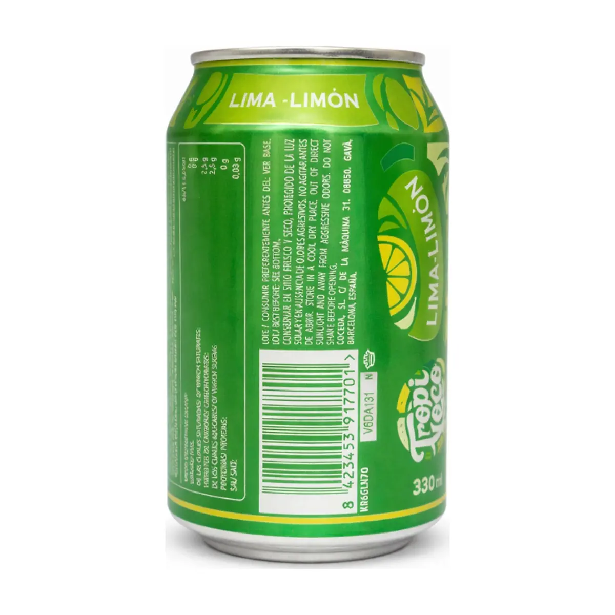 Refresco gaseado de limón Tropi Loco (330 ml) - Miniatura 2