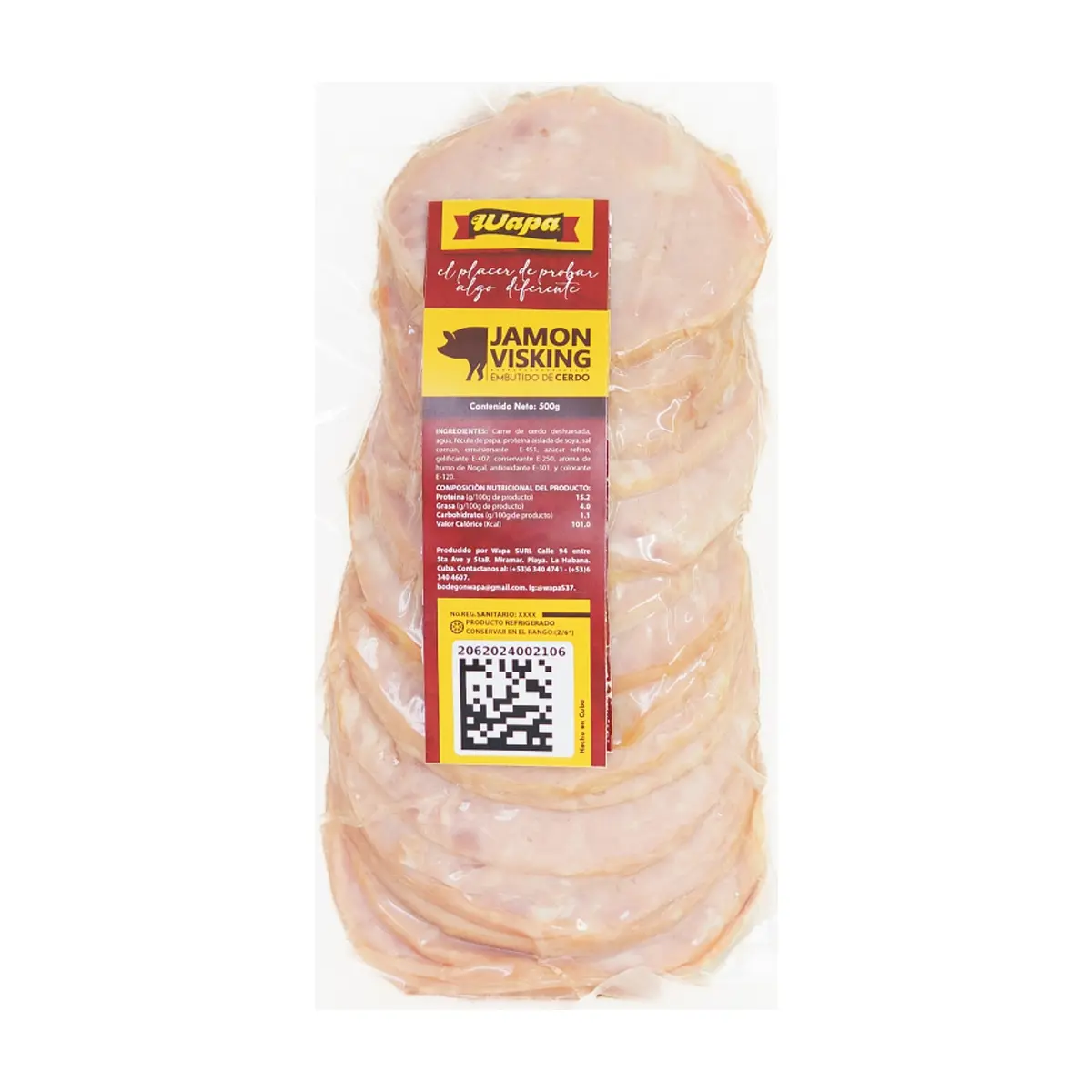 Jamón viking lasqueado Wapa (500 g / 1.1 lb) - Thumbnail 6