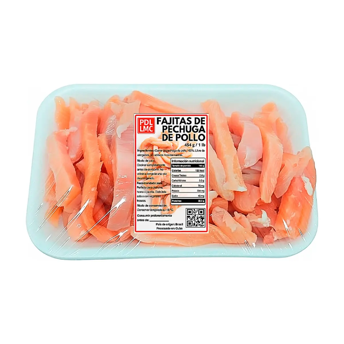 Fajitas de pechuga de pollo PDL LMC (454 g / 1 lb) - Thumbnail 2