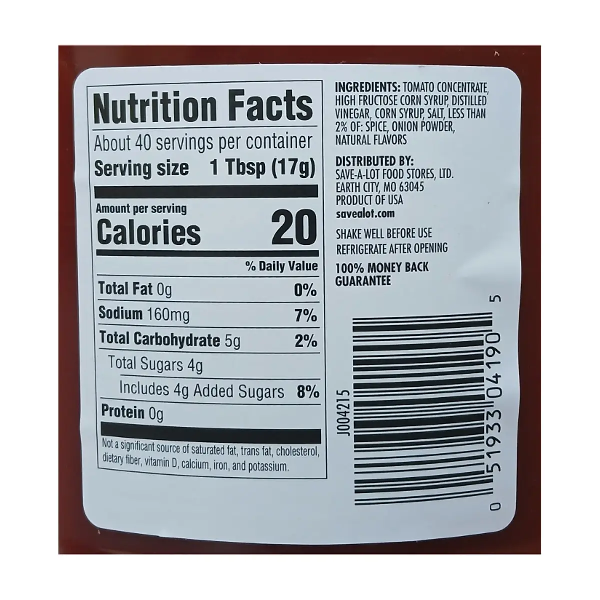 Ketchup Kurtz (680 g / 1.49 lb) - Thumbnail 8