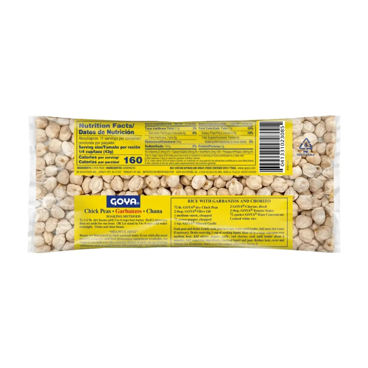 Garbanzos Goya (397 g / 14 oz) - Thumbnail 2