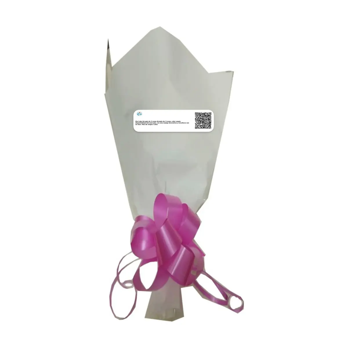 Arreglo de 3 rosas - Thumbnail 4