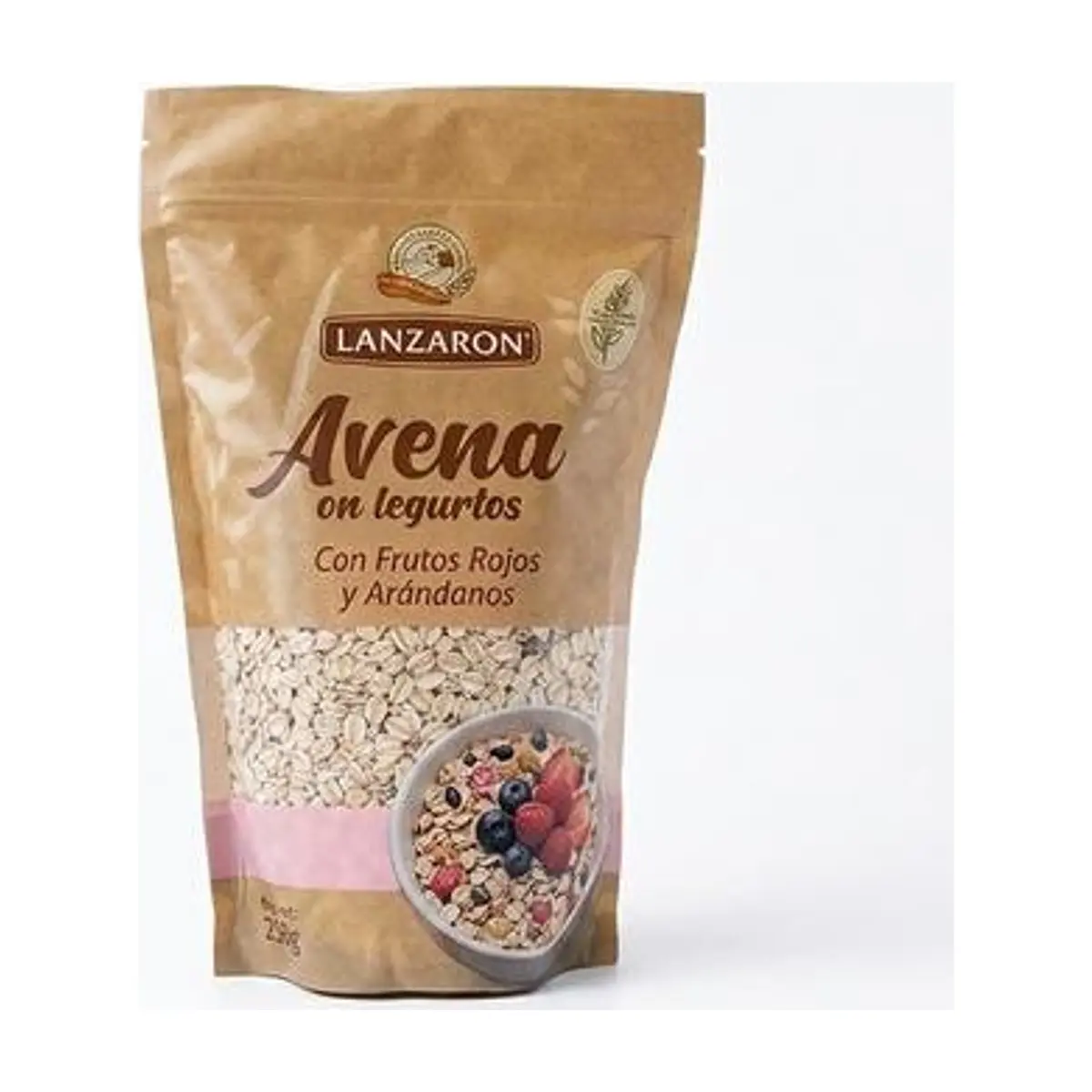 Avena en Hojuelas Sabor Frutos Rojos (500 gr) SANTOGRANO