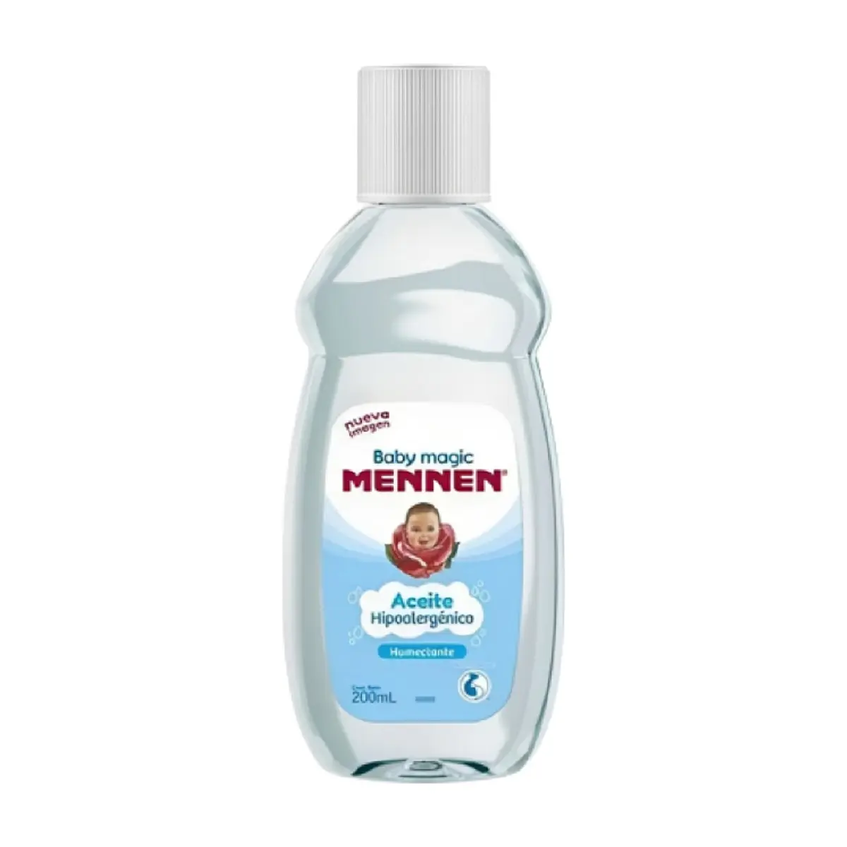 Aceite para bebés hipoalergénico Mennen (200 ml)