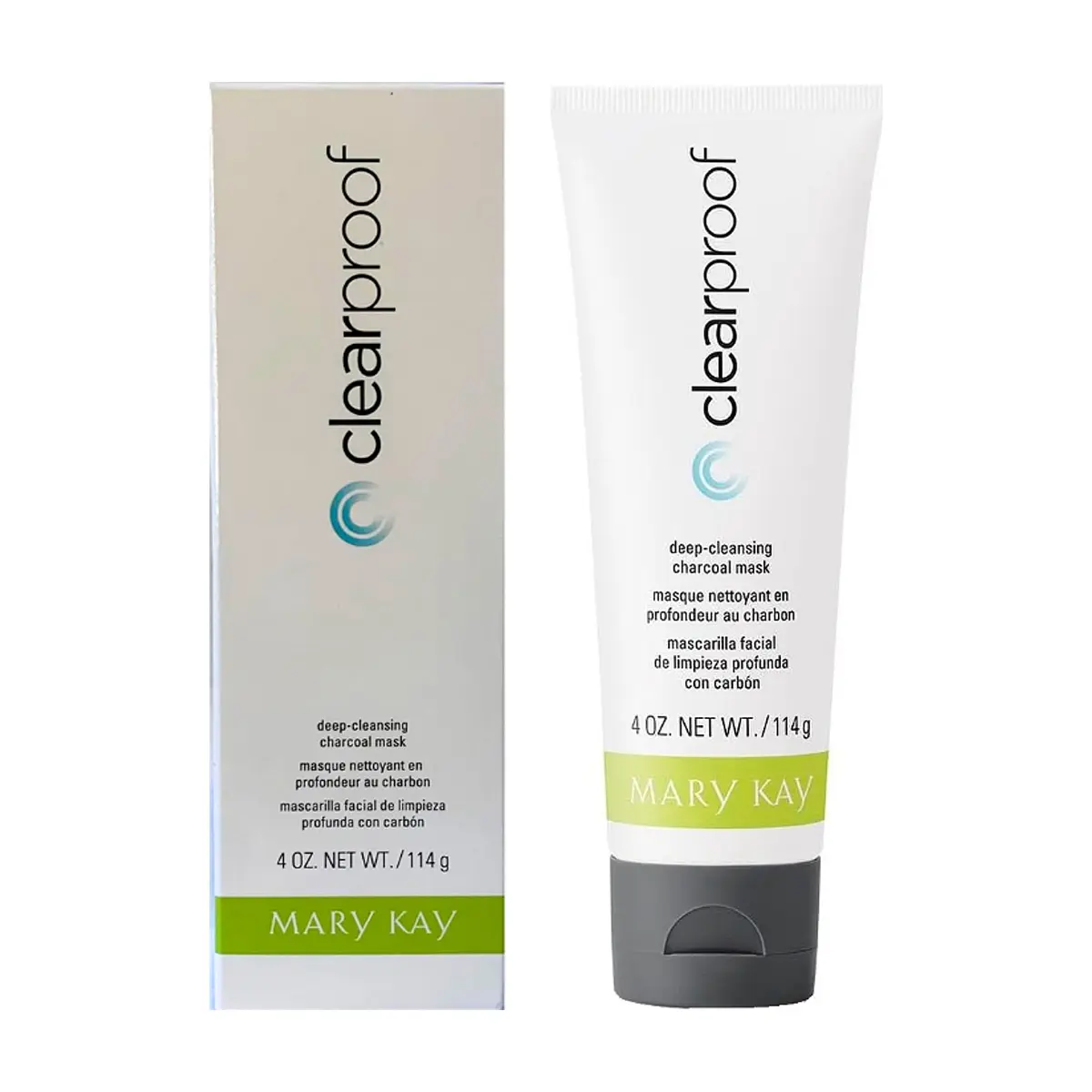 Mascarilla facial de limpieza profunda con carbón Clear Proof Mary Kay (114 g / 4 oz) - Thumbnail 2