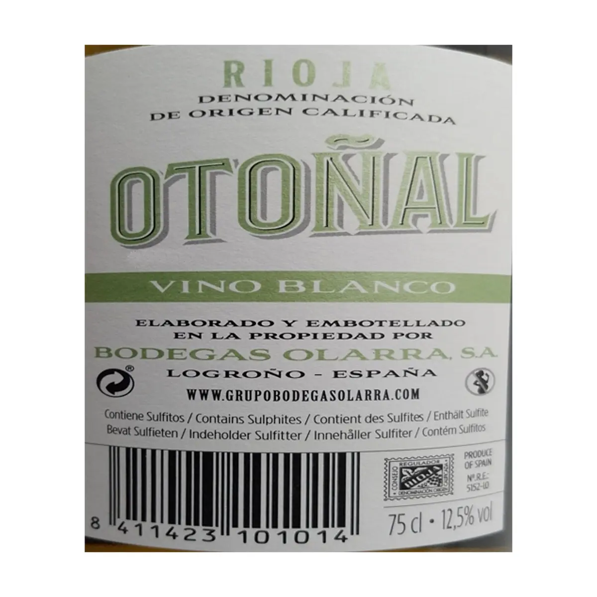 Vino blanco Otoñal (750 ml) - Thumbnail 3