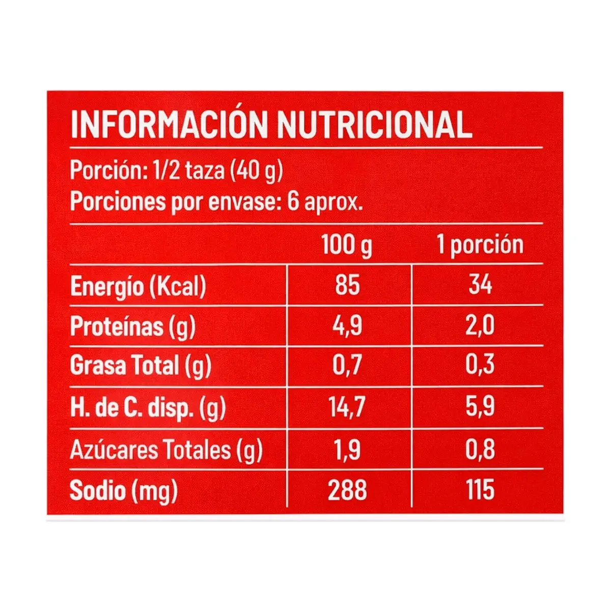 Arvejas en conserva Aconcagua (420g / 14.81 oz) - Miniatura 2