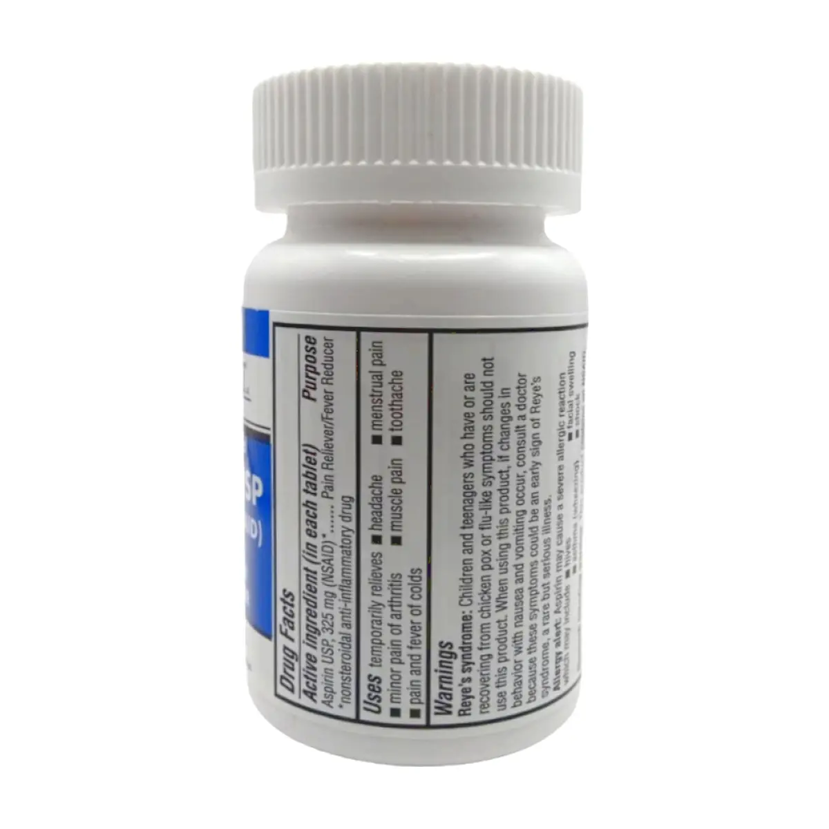 Aspirina. Ácido acetilsalicílico 325 mg Reliable-1 (100 tabletas) - Thumbnail 2