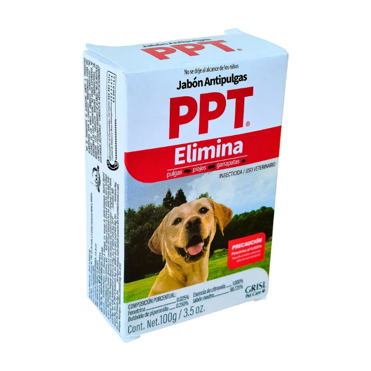Jabón antipulgas PPT Grisi Pet Care (100 g / 3.5 oz) - Miniatura 9