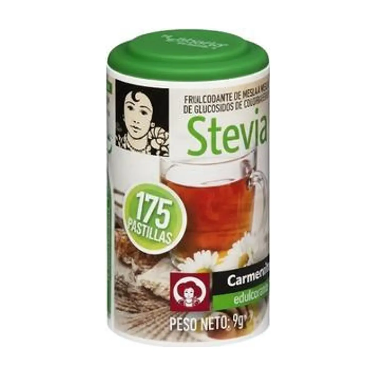 Stevia Edulcorante (175 u x 9 gr) CARMENCITA