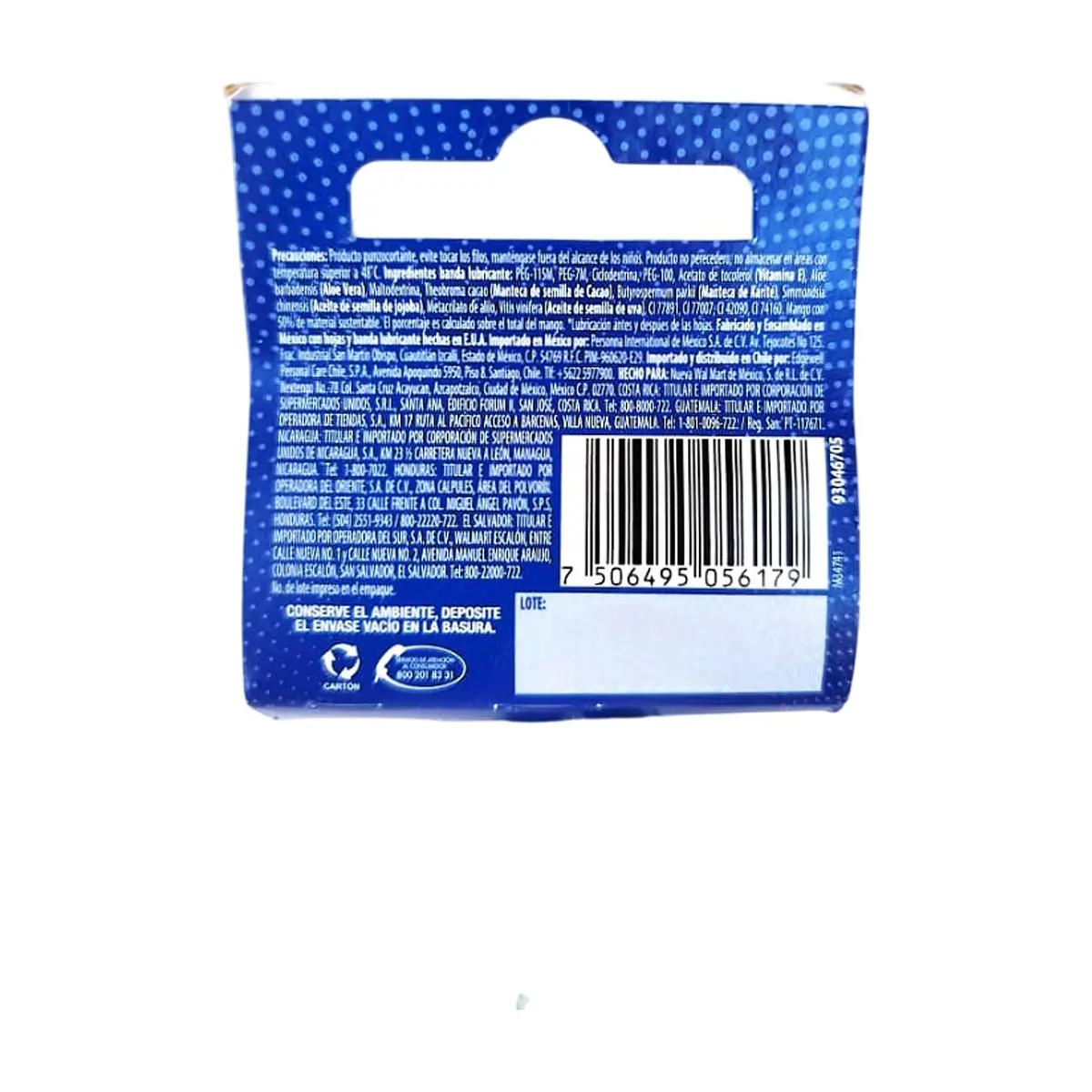 Máquina de afeitar desechable antidesliz azul y gris para piel sensible Equate - Thumbnail 3
