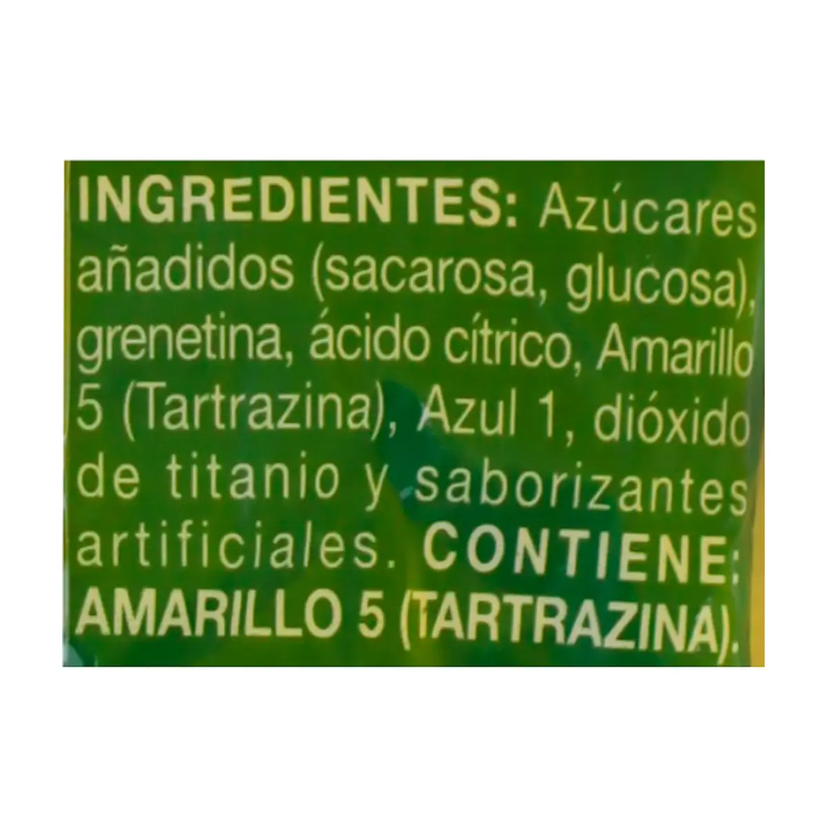 Gomitas de grenetina sabor a manzana Great Value (100 g / 3.5 oz) - Thumbnail 5